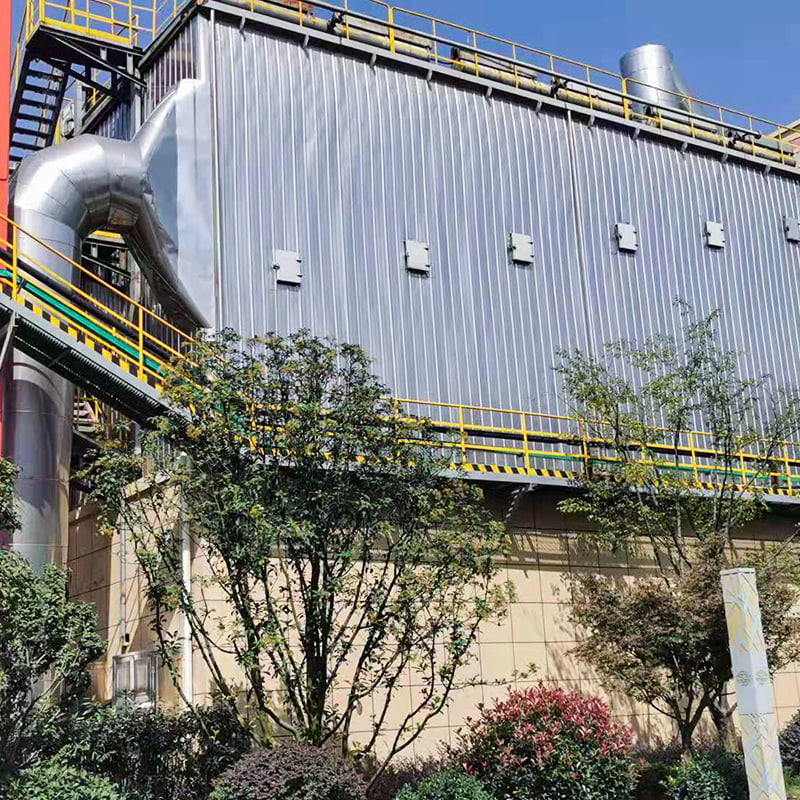 Coletor de pó de saco a jato de pulso de alta temperatura
